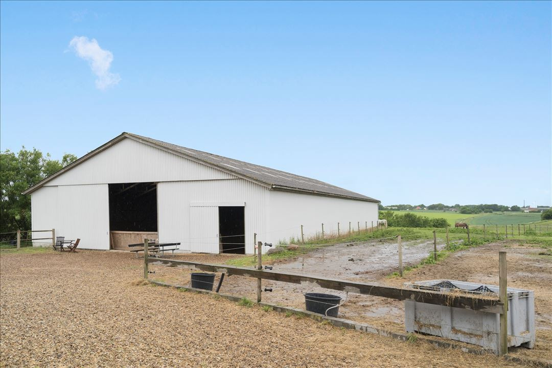 Til salg hos EDC Ejen­doms­grup­pen  Struer : Skøn hesteejendom på det smukke Thyholm