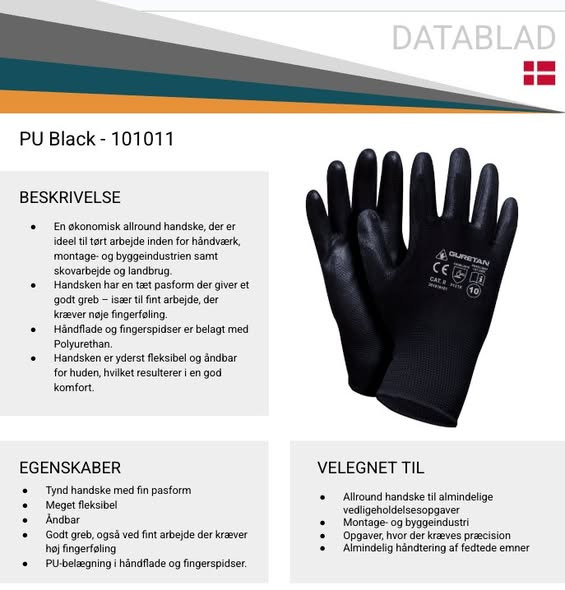 Campen Auktioner præsenterer onlineauktion med arbejdshandsker og klinger i større partier