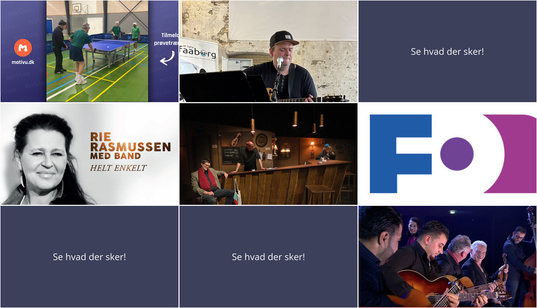 Oplevelser i Faaborg denne weekend: Bordtennis, Musik og Kreativitet
