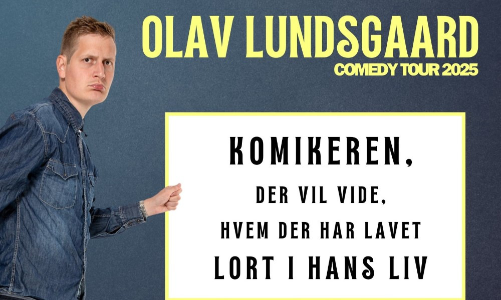 Olav Lundsgaard bringer grin og refleksion til Kolding
