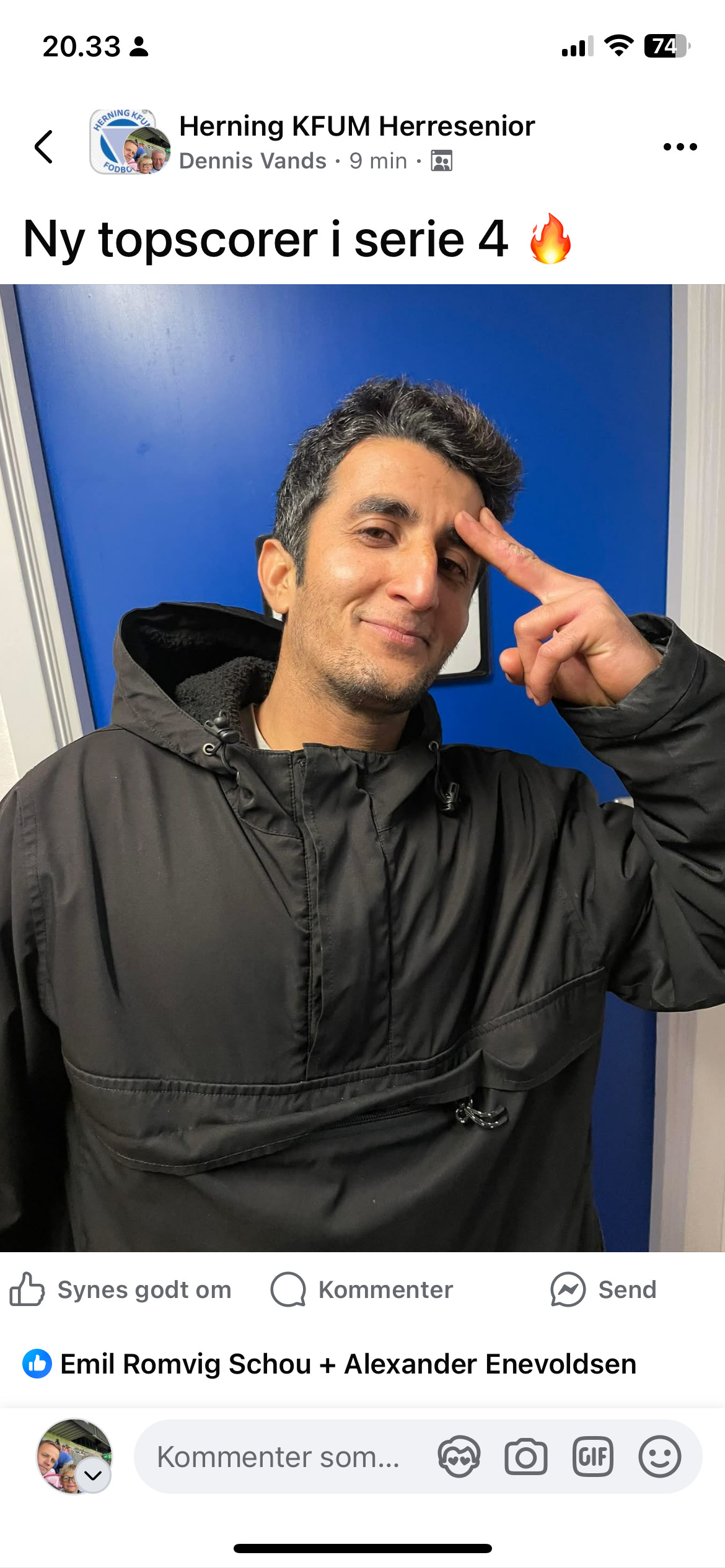 Herning KFUM (2) valser over Nr. Felding i målorgie