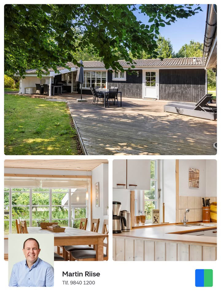 Nybolig Sæby A/S præsenterer strandnært fritidshus i Lyngså