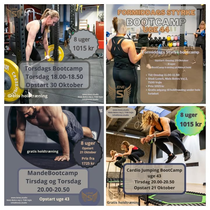 LeneS inviterer til nye bootcamps med opstart i oktober