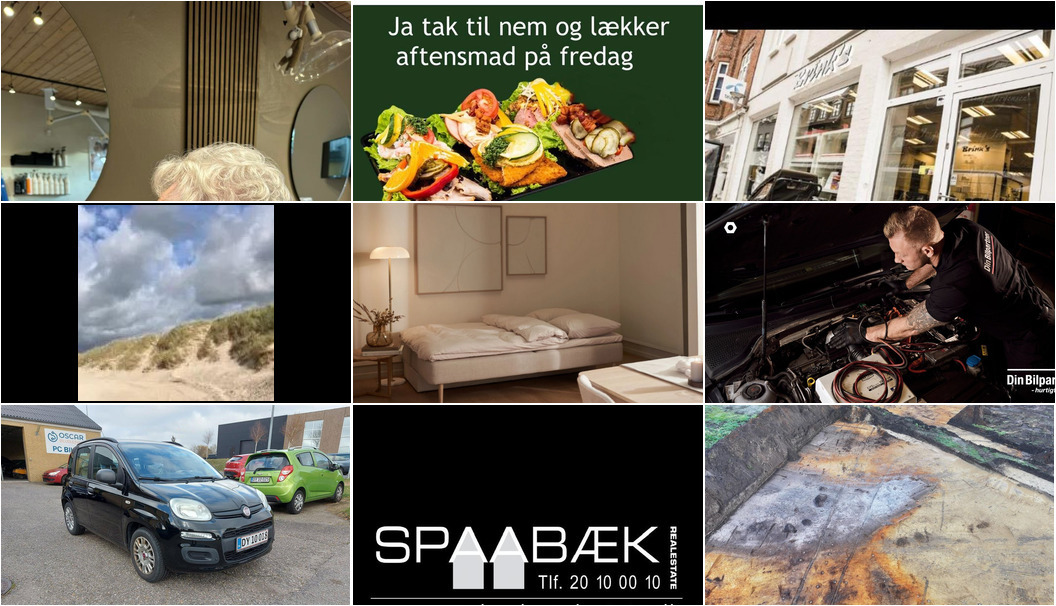 Nyt fra NOTFARAWAY, COMBI FRISØREN, Møblér med Kumo Holstebro og 7 andre