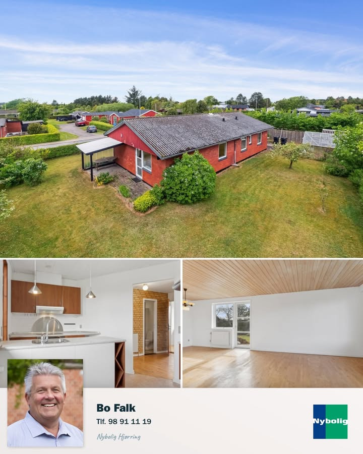 Nybolig Hjørring v/Morten Hove tilbyder charmerende villa tæt på stranden i Tversted