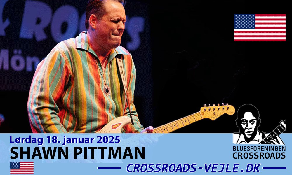 Oplev texansk blues med Shawn Pittman i Vejle