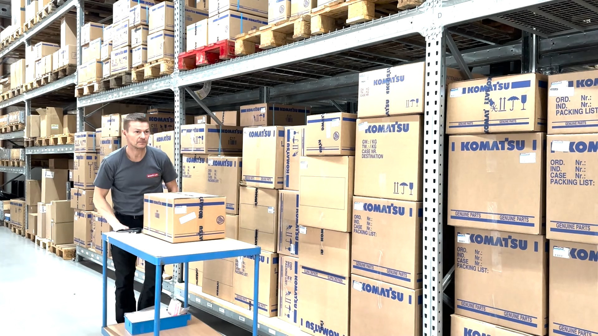 Komatsu filterkit med ekstra rabat hos Scantruck A/S i november