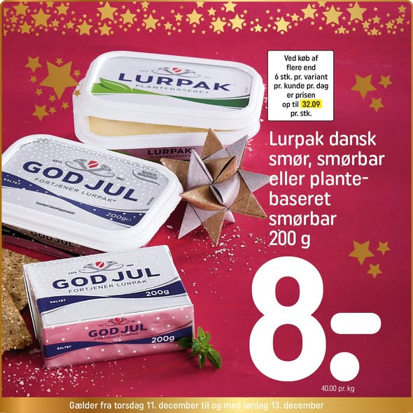 Rema 1000 Holstebrovej tilbyder store julebesparelser fra torsdag