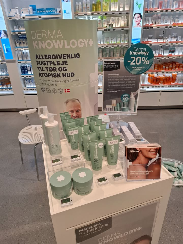 Herning Løve Apotek præsenterer månedens hudplejeserie fra Dermaknowlogy