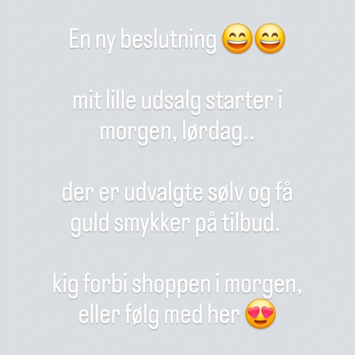 Guldsmed Ø starter udsalg af unikke smykker i morgen