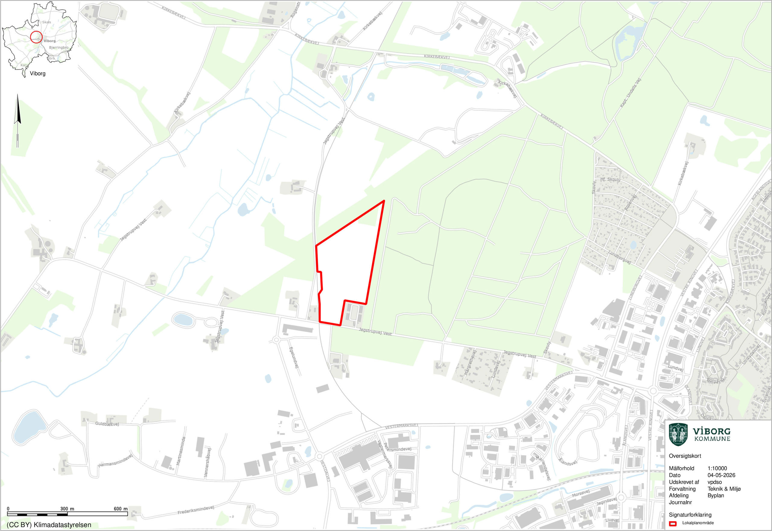 Viborg Byråd sender lokalplan og kommuneplantillæg i høring med borgermøde og mulighed for indsigelser
