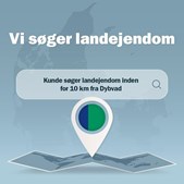 Nybolig Sæby A/S søger landejendom nær Dybvad til maks. 2,2 mio. kr.