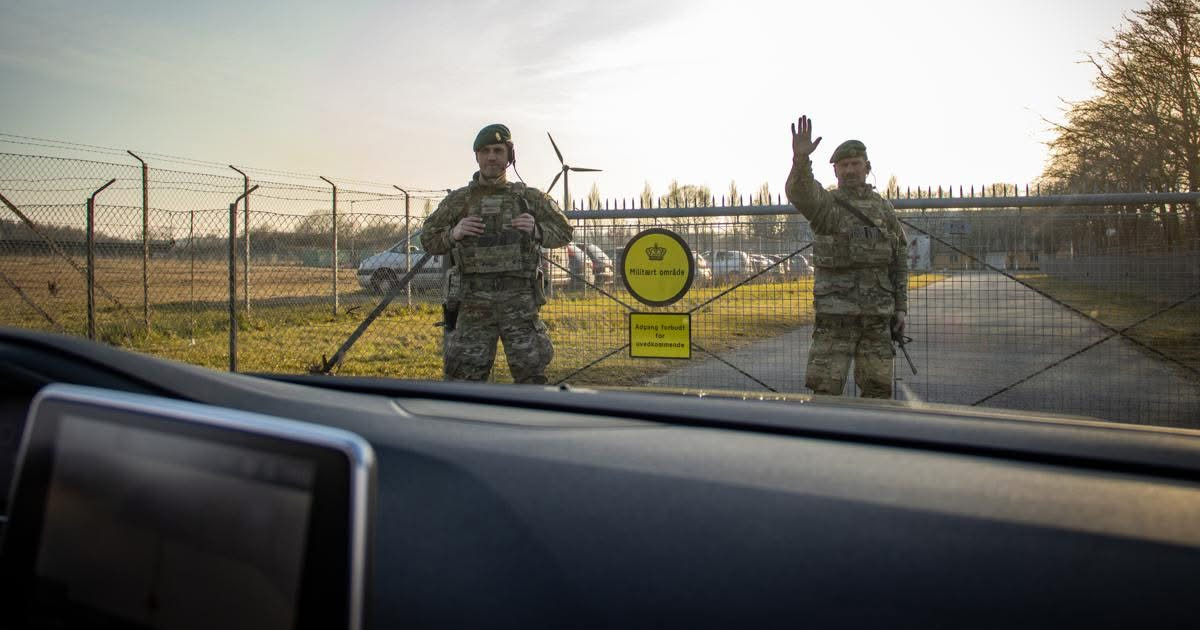 Hjemmeværnet besøger SUPERBRUGSEN DRONNINGLUND i dag