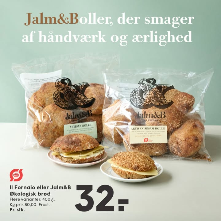 Oplev hurtig nydelse med SPAR SKALLERUP A/S og Jalm&B surdejsboller