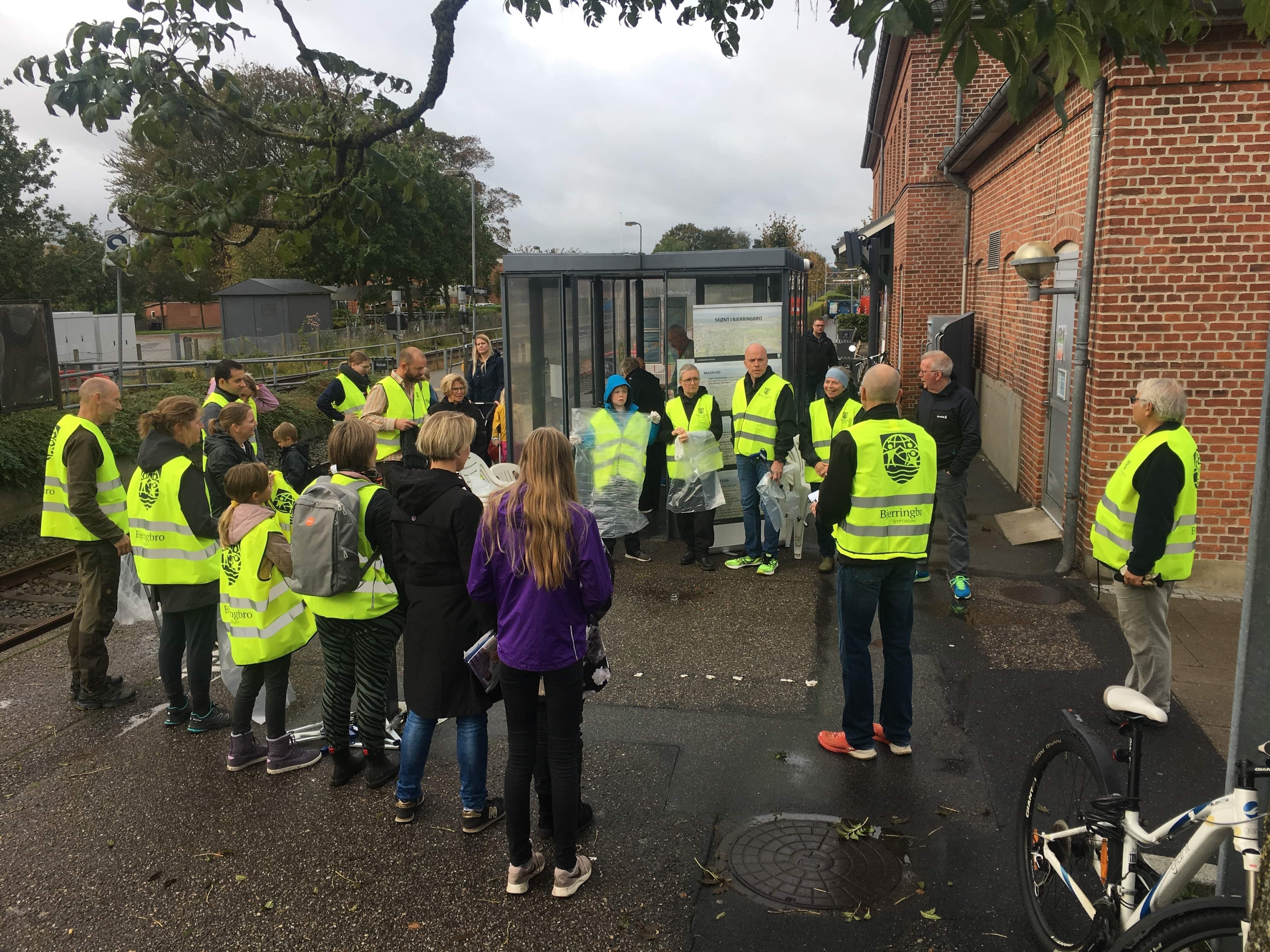 Fælles affaldsindsamling i Bjerringbro