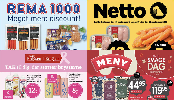Cheasy yoghurt til kun 12 kr. og Kohberg Velsmag for 14 kr. - Ugens gode tilbud i Aabybro
