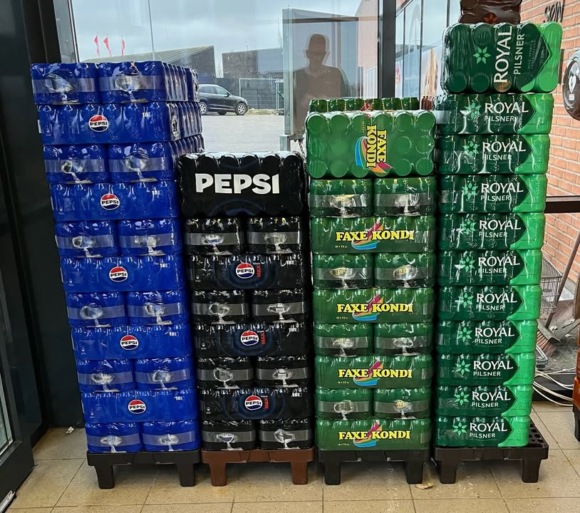 Spar Fårup annoncerer tirsdagstilbud på sodavand og øl