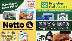 Lokale tilbud: Hel and til 59 kr. og Canaja Gold vin til 49 kr.