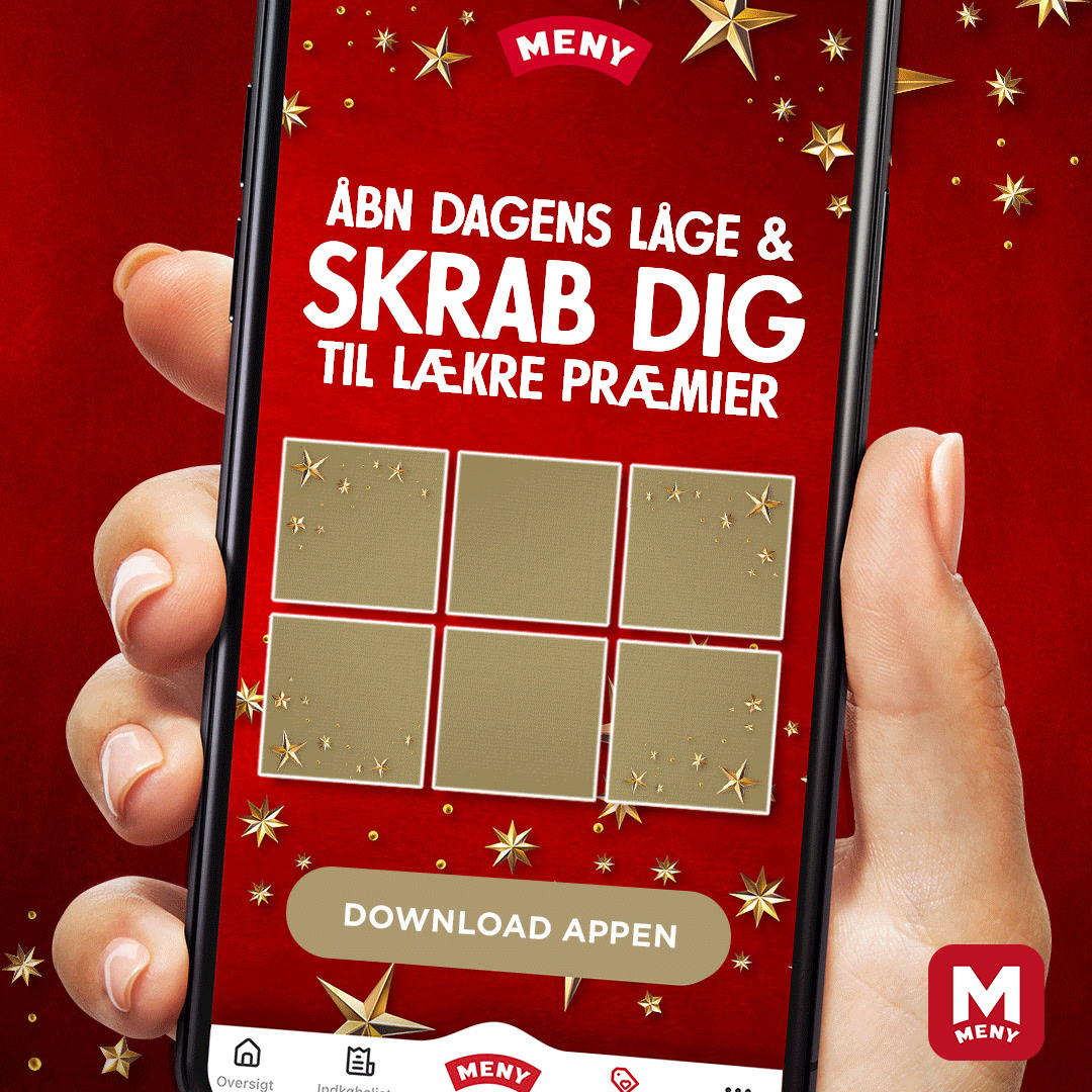 Julekalender hos Meny Als: Vind præmier hver dag frem til jul