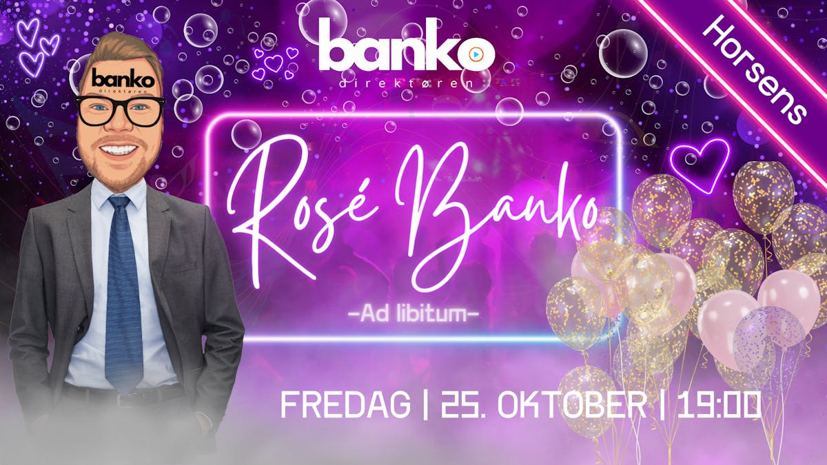 Rosé Banko Show: En festlig aften i Horsens