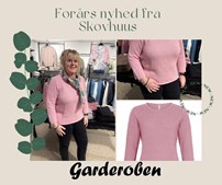 Forårsnyhed fra GARDEROBEN: Smuk Skovhuus-strik i stilfuld kombination med sorte jeans