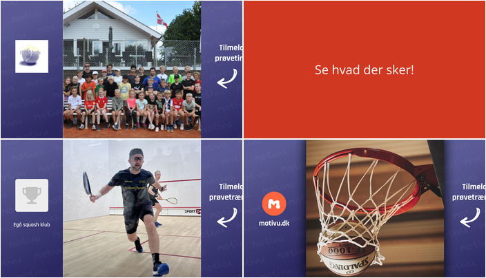 Ugentlige Aktiviteter i Egå: Tennis, Squash og Basketball Træning