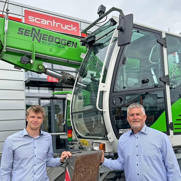 SCANTRUCK A/S opruster salget af Sennebogen-maskiner