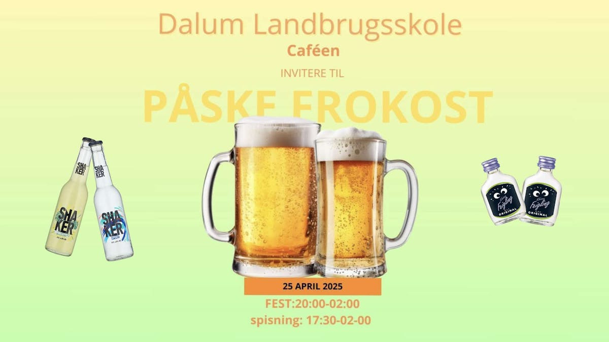 Påskefrokost på Dalum Landbrugsskole: En festlig fejring af foråret