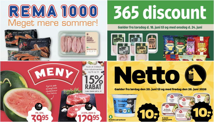 Frokostfavorit pålæg til 9 kr. og Kims chips til samme pris - se ugens lokale tilbud