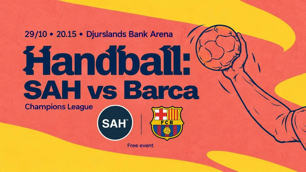 Oplev Champions League: SAH mod Barca i Djursland Bank Arena