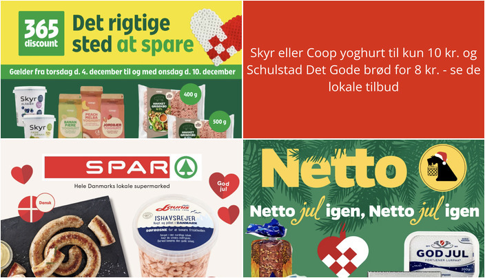 Skyr eller Coop yoghurt til kun 10 kr. og Schulstad Det Gode brød for 8 kr. - se de lokale tilbud