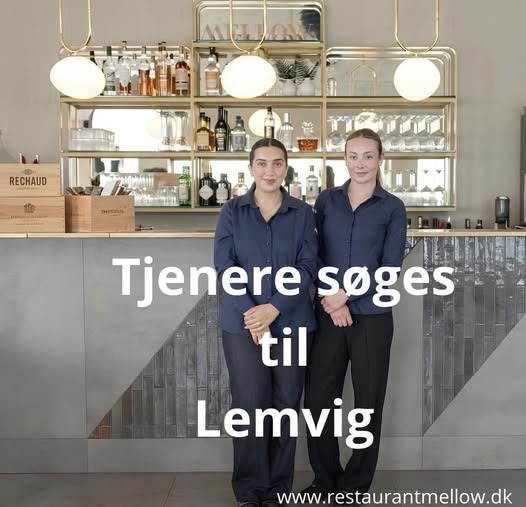 Restaurant Mellow søger deltidsansatte tjenere og serveringspersonale