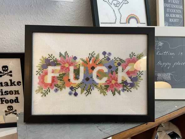 Craftdesign præsenterer broderi med humor og attitude fra Maja