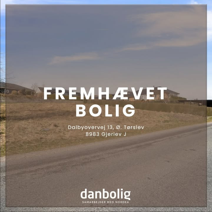 Danbolig Randers fremhæver byggegrund til salg i Ø. Tørslev