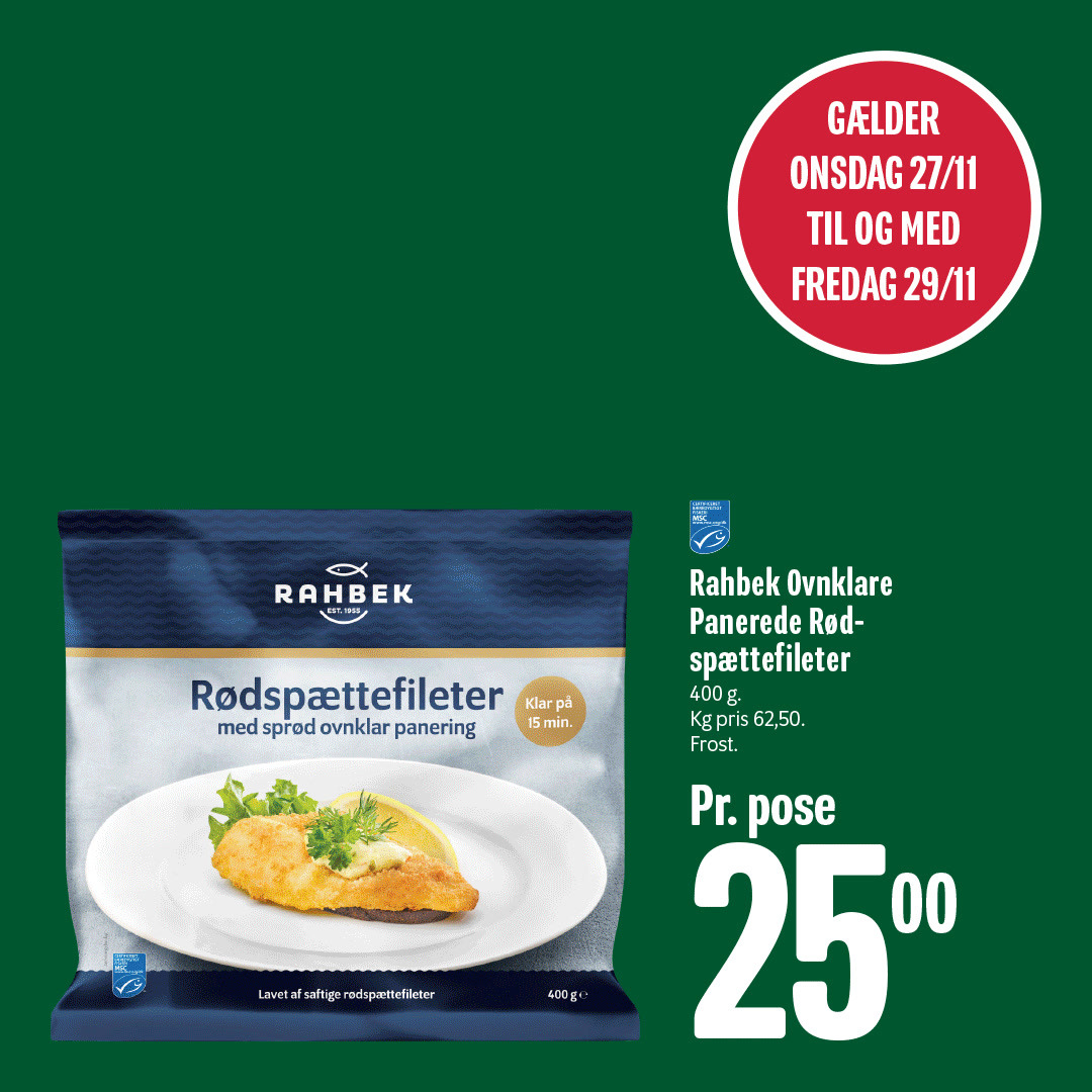 Min Købmand, Nim inviterer til lækre aftensmadsmuligheder fra 27. til 29. november