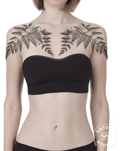 Tattoo Studio 96 Aalborg viser botanisk want-to-do design fra Elnur