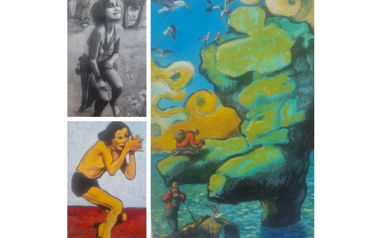 Jonas Kirkegaard udstiller på Skive Bibliotek 