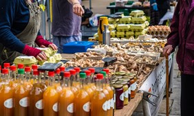 Fransk-inspireret markedsdag ved Lumskebugten Restaurant
