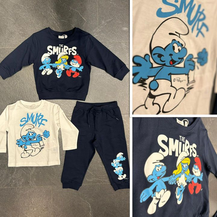 Didrik tilbyder smølfesæt fra NameIt til halv pris