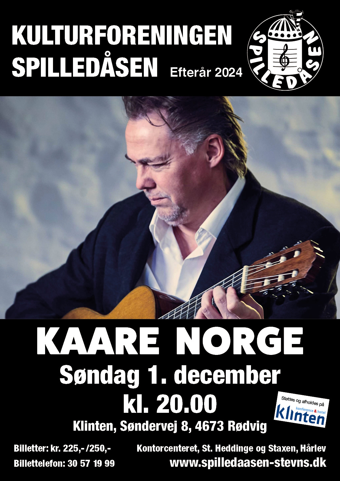 Oplev Kaare Norges guitarmagi i Rødvig Stevns