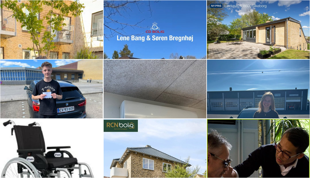 Nyt fra Bentzens Køreskole, HV Care Hjælpemidler, CD Bolig - Lene Bang & Søren Bregnhøj og 8 andre