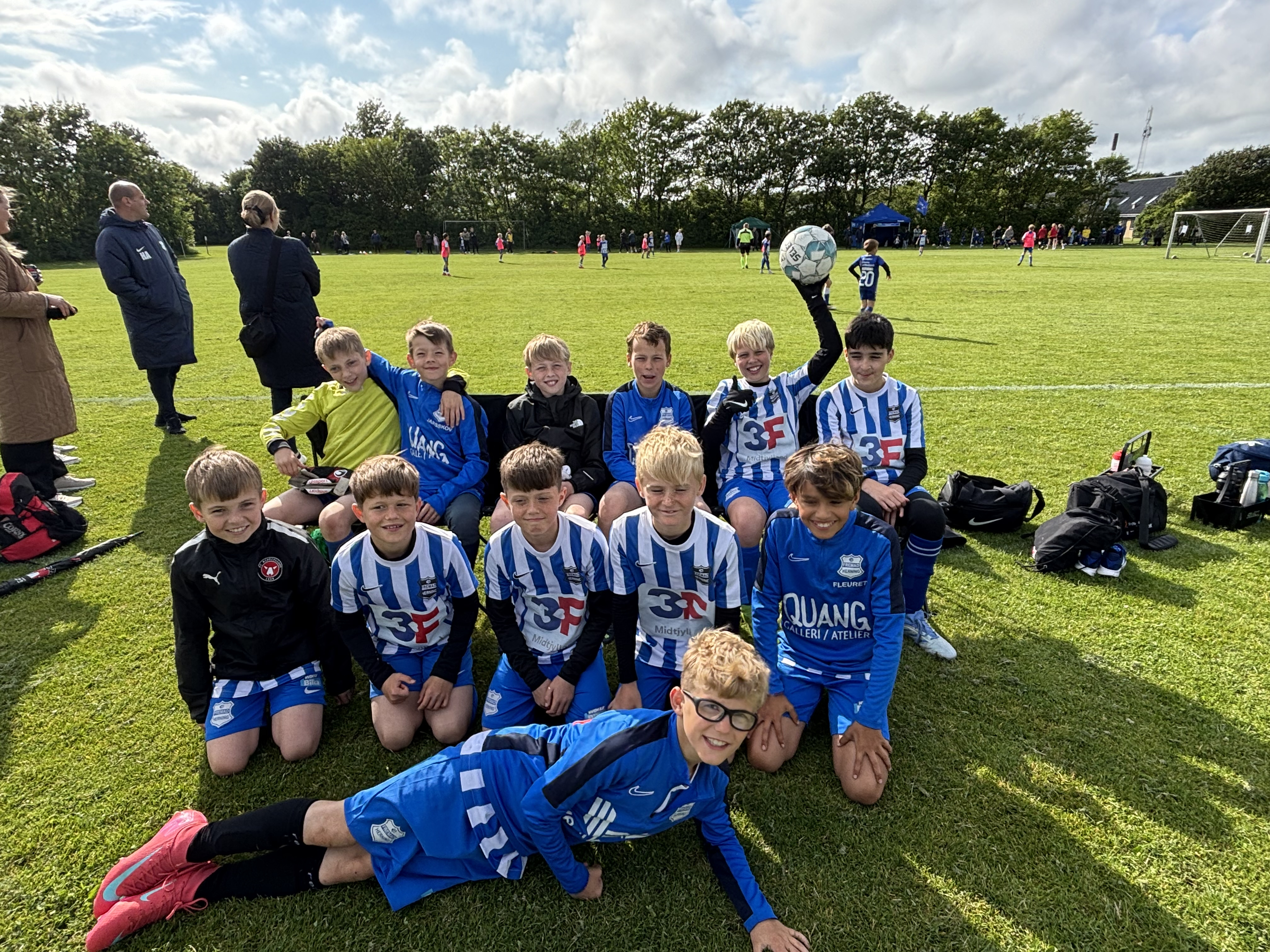 Guldminen trækker det længste strå i målrig kamp mod Herning Fremad U11