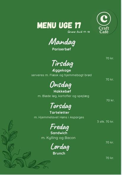 Craft Café Horsens introducerer ny menu med loppefund og hygge på Vejlevej 10