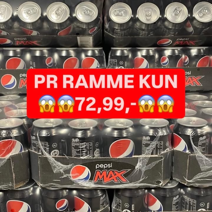 Løvbjerg Frederikshavn: Ja tak-tilbud på Pepsi Max i begrænset periode
