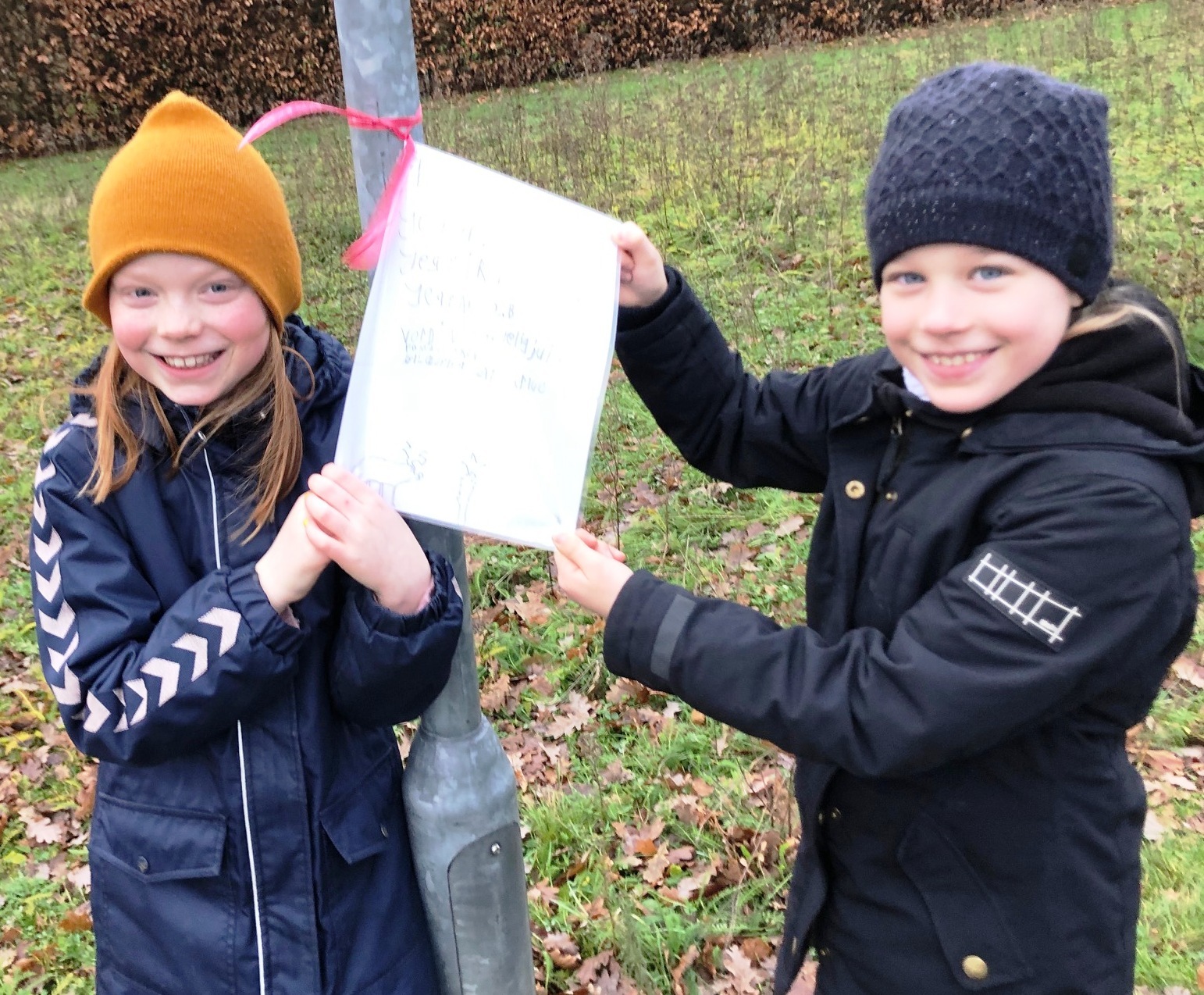 Søde julekort i Sabro