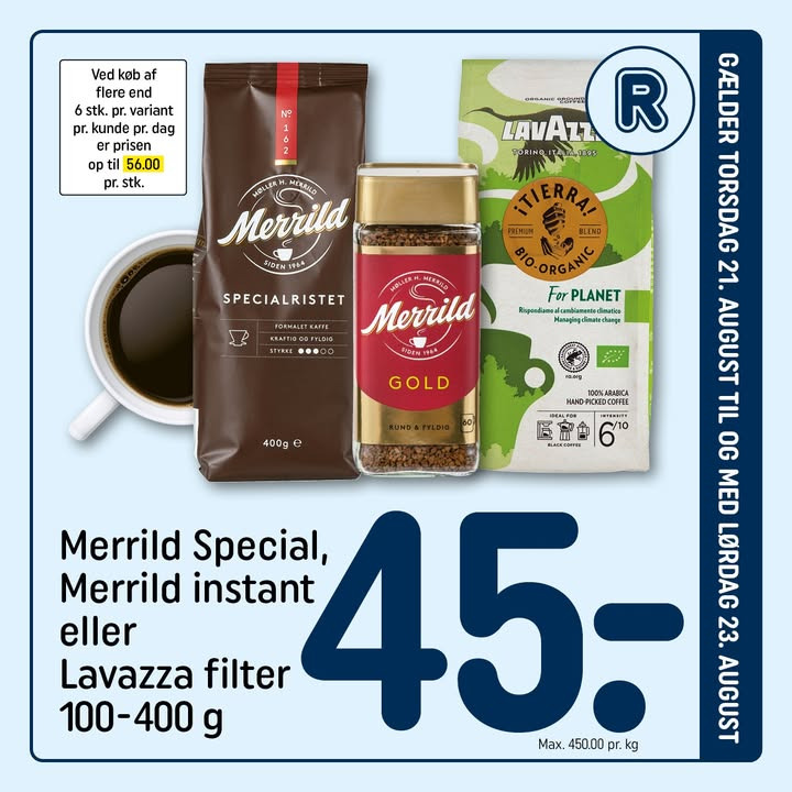 Rema 1000 Karrebækvej frister med weekendgælder tilbud