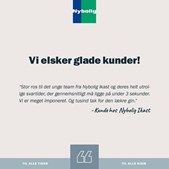 Nybolig Ikast: Endnu en tilfreds kunde fortæller om vores service