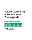 Jørgen Laursen A/S opnår 4,6 stjerner på Trustpilot