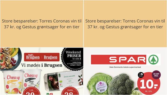 Store besparelser: Torres Coronas vin til 37 kr. og Gestus grøntsager for en tier