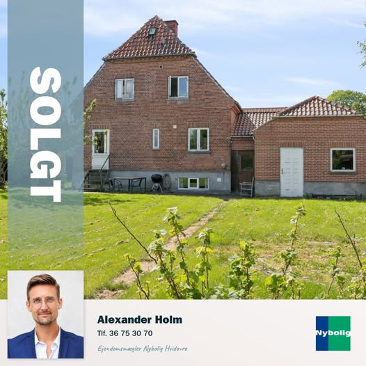 Nybolig Hvidovre - Alexander Holm ApS sælger villa i sommervarmen